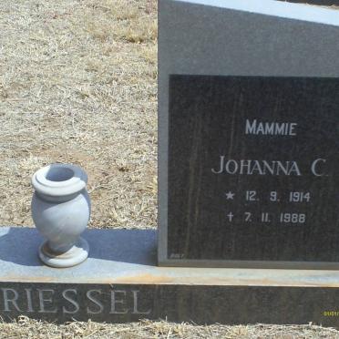 GRIESSEL Johanna C. 1914-1988
