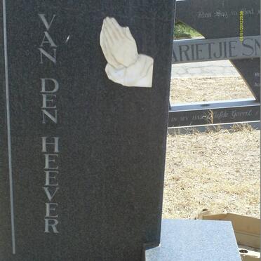 HEEVER Martha, van den 1992-1974