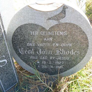 HARRIS Cecil John Rhodes 1927-1991