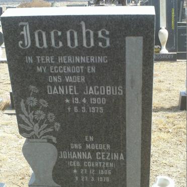 JACOBS Daniel Jacobus 1900-1975