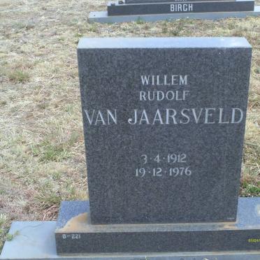 JAARSVELD Willem Rudolf, van 1912-1976 &amp; Louisa Margaretha JOUBERT 1912-1992           