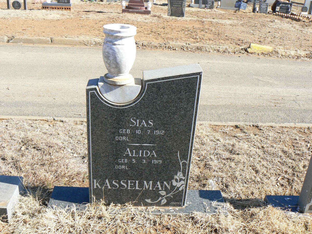 KASSELMAN Sias 1912- &amp; Alida 1919-