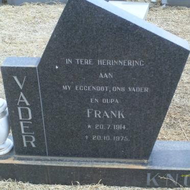 KNOX Frank 1914-1975