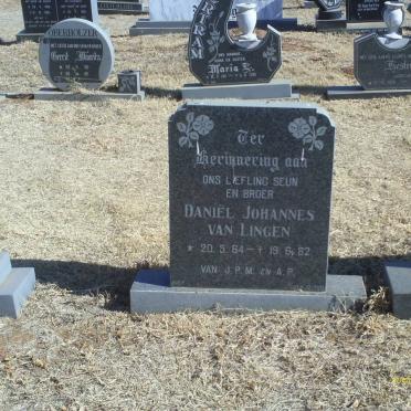 LINGEN Daniel Johannes, van 1964-1982