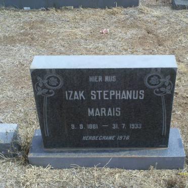 MARAIS Izak Stephanus 1881-1933