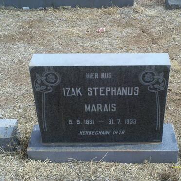 MARAIS Izak Stephanus 1881-1933