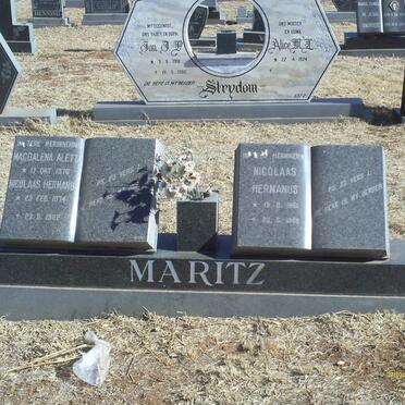 MARITZ Nicolaas Hermanus 1961-1982 &amp; Magdalena Aletta 1978-1982 :: MARITZ Nicolaas Hermanus 1974-1982