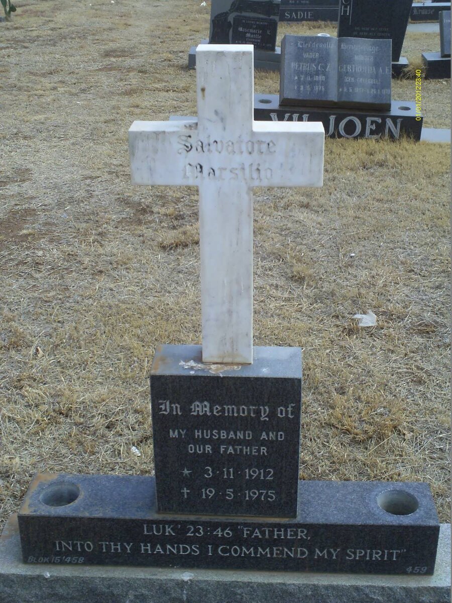 MARSILIO Salvatore 1912-1975