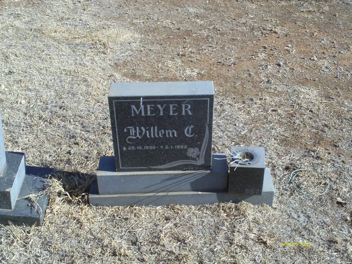 MEYER Willem C. 1898-1982