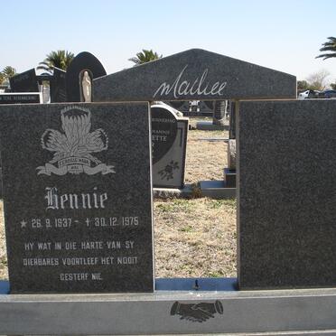 MATHEE Hennie 1937-1975