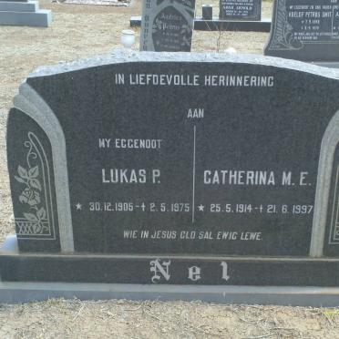 NEL Lukas P. 1905-1975 &amp; Catherina M.E. 1914-1997