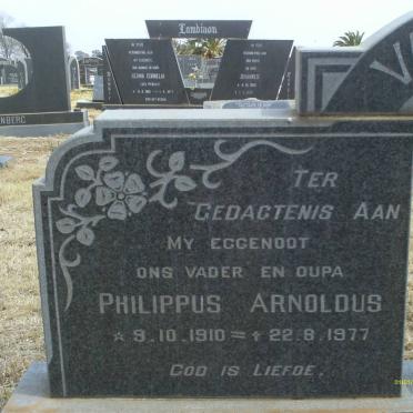 NIEKERK Philippus Arnoldus, van 1910-1977