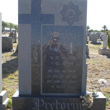 PRETORIUS Armand Gustav 1972-1994