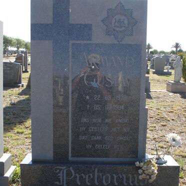 PRETORIUS Armand Gustav 1972-1994