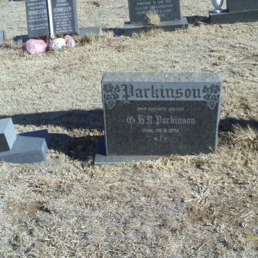 PARKINSON G.H.R. -1974