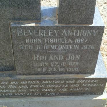 PRELLER Roland Jon 1978-1980 :: PRELLER Beverley Anthony 1927-1975