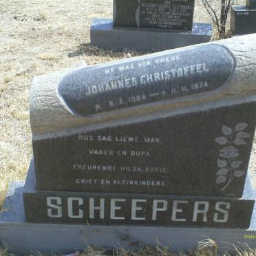 SCHEEPERS Johannes Christoffel 1904-1974