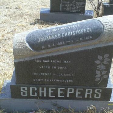 SCHEEPERS Johannes Christoffel 1904-1974