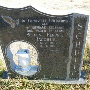 SCHUTTE Willem Hendrik Jacobus 1962-1992