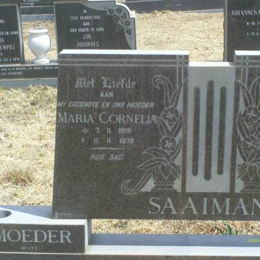 SAAIMAN Maria Cornelia 1918-1976