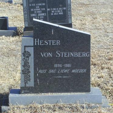 STEINBERG Hester, von 1896-1981
