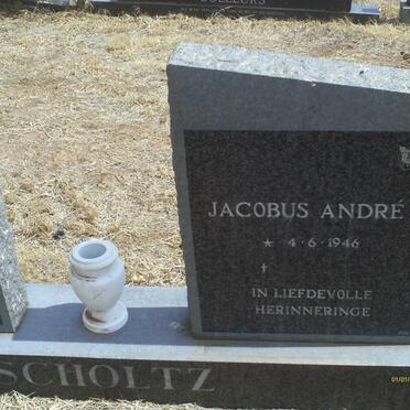 SCHOLTZ Jacobus Andre 1946- &amp; Maria Cornelia 1944-1976  