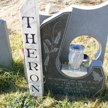 THERON Gideon 1917-1992 &amp; Sankie 1919-20??