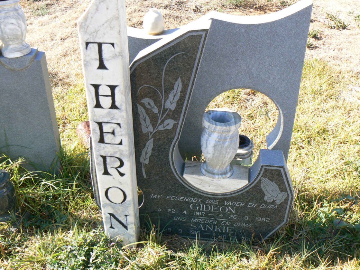 THERON Gideon 1917-1992 &amp; Sankie 1919-20??