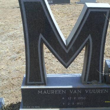 VUUREN Maureen, van 1950-1977