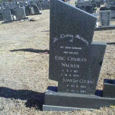 WALKER Eric Charles 1917-1974 &amp; Joan COCKS 1920-1987