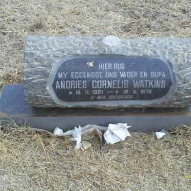 WATKINS Andries Cornelis 1921-1975
