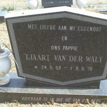 WALT Tjaart, van der 1952-1976