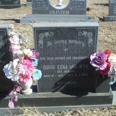 WYK Jacob Pieter, van 1903-1973 &amp; Doris Edna HOWARD 1914-1973    