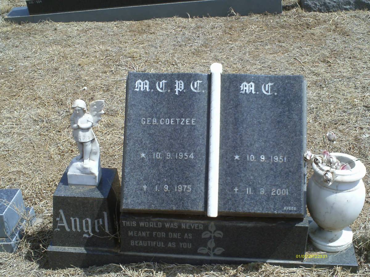 ? M.T. 1951-2001 &amp; M.T.P.T. COETZEE 1954-1975