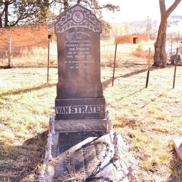 Free State, BETHLEHEM district, Clarens, Lager Koppie, Laerkoppie, farm cemetery