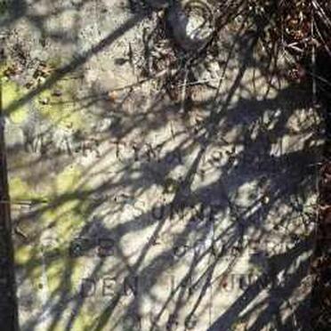 SONNEKUS Martina Isabella nee JOUBERT 1856-1895