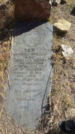 JOUBERT Susanna Jacoba nee SCHEEPERS 1816-1895