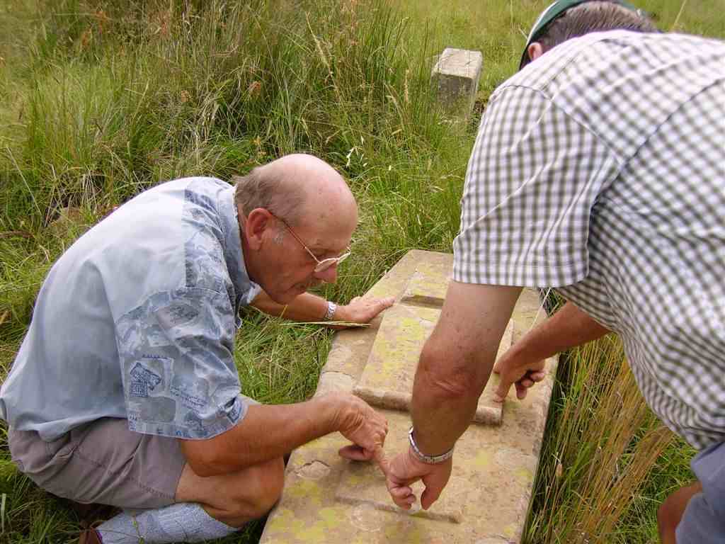 3. Trying to read the stones