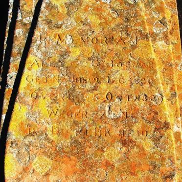 BOSMAN Aletta C. nee NAUDE 1869-1894