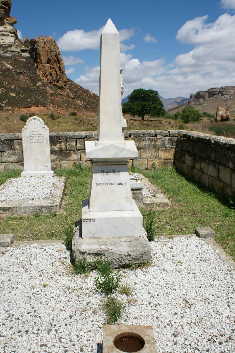 REENEN Jan Nicolaas R., van 1847-1935 &amp; Susanna J.L. MOODIE 1847-1925