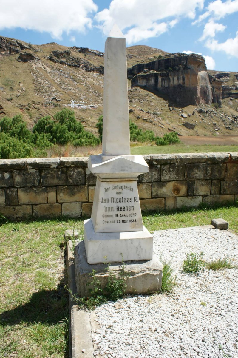 REENEN Jan Nicolaas R., van 1847-1935