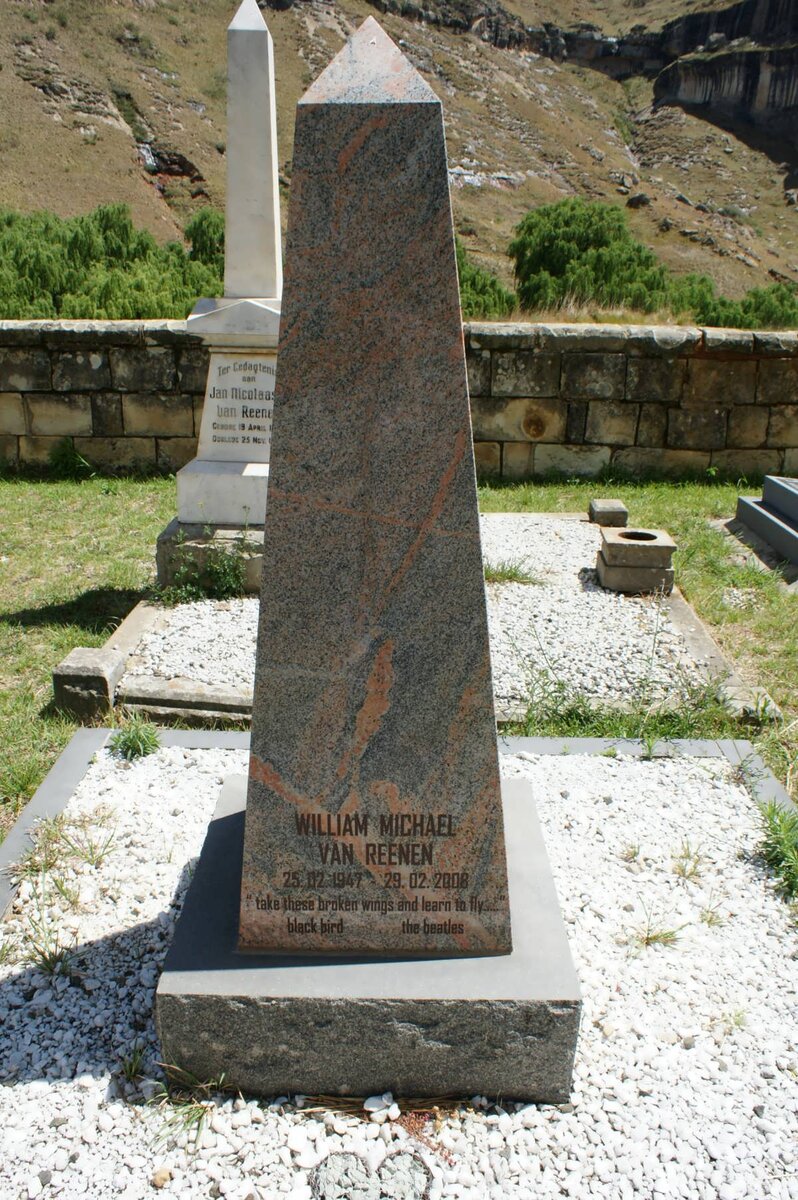 REENEN William Michael, van 1947-2008