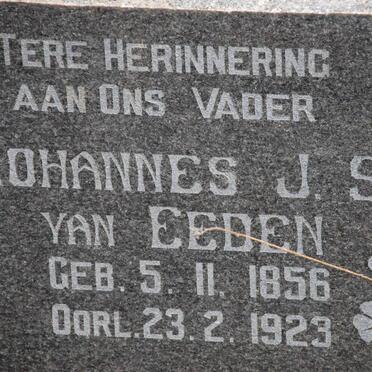 EEDEN Johannes J.S., van 1856-1923