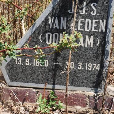 EEDEN J.J.S., van 1890-1974