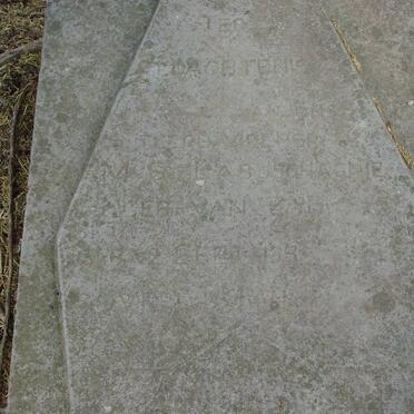 LABUSCHAGNE M.S. nee VAN ZYL 1850-1912