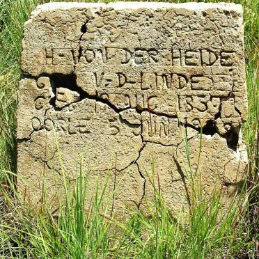 Free State, BETHLEHEM district, Clarens, Boschoek, farm cemetery