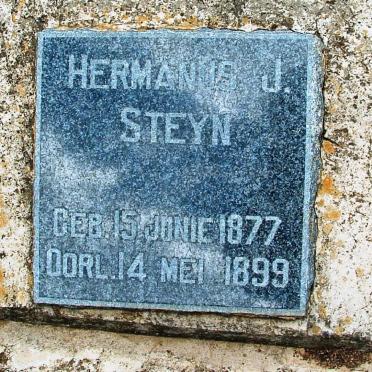 STEYN Hermanus J. 1877-1899