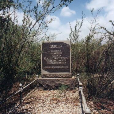 FAURE Philip Hendrik Emanuel 1899-1984