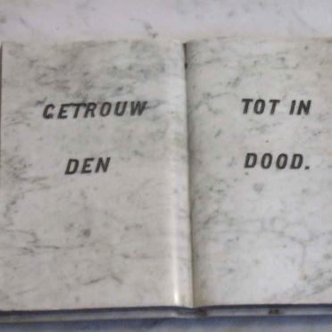 4. Anglo-Boer Oorlog Gedenkplaat 