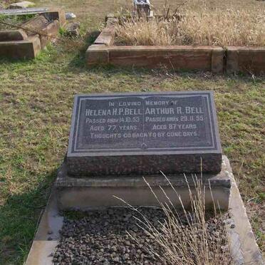 BELL Arthur R. -1955 &amp; Helena H.P. -1953